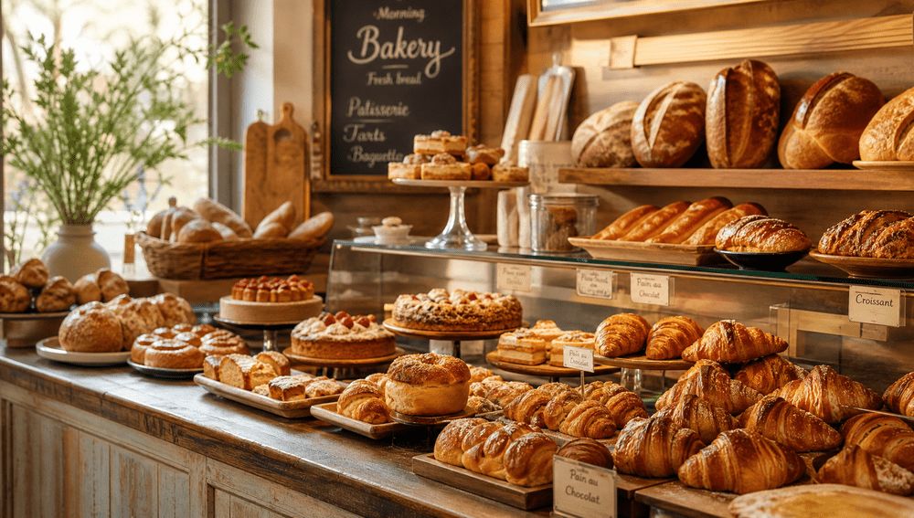 Backwaren in der Bäckerei FuelHope