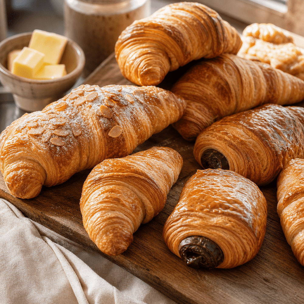 Butter-Croissants